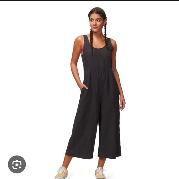 Patagonia Pants - NWT XL Patagonia Garden Isle Jumpsuit Whole Weave Ink Black
